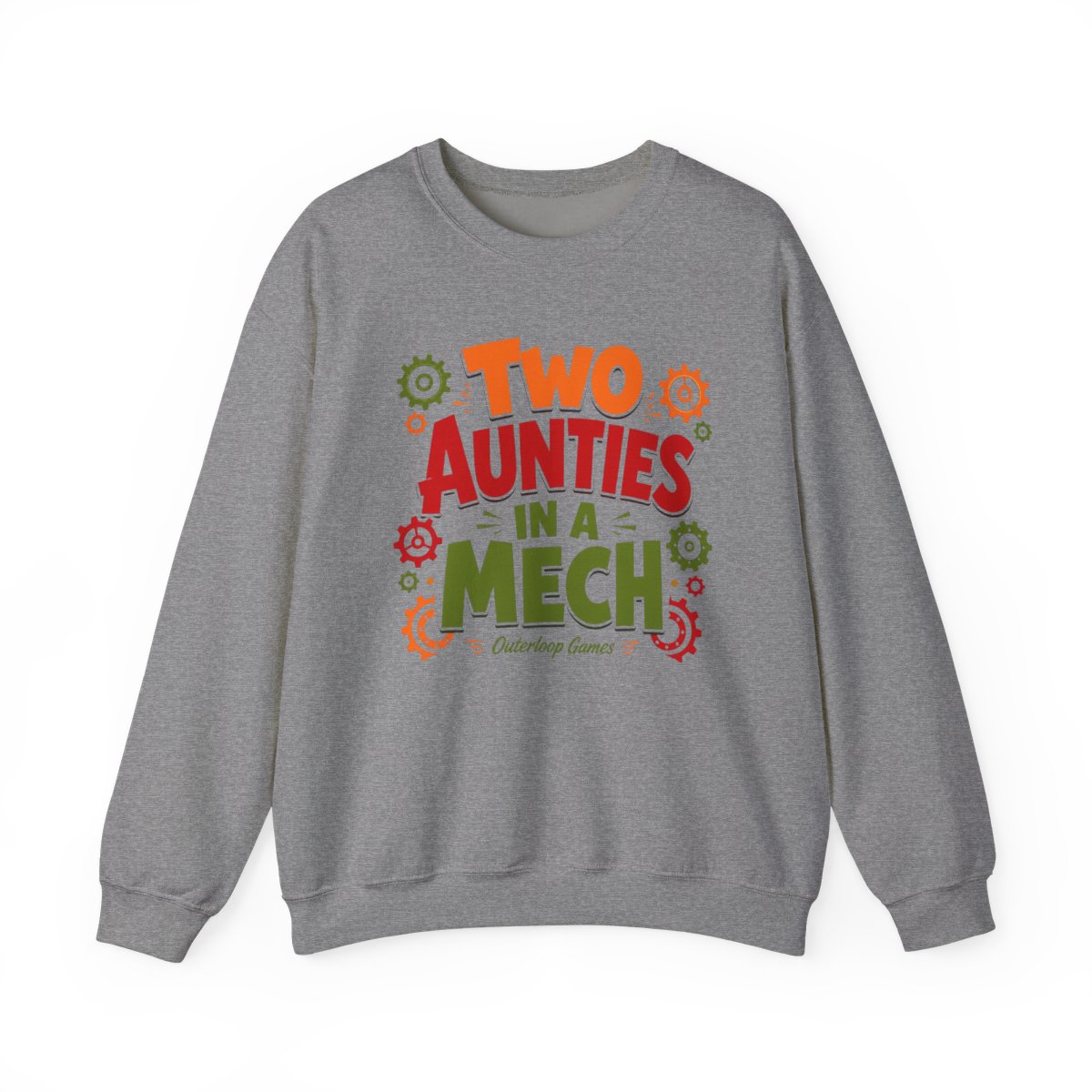 Dosa Divas "Two Aunties in a Mech" Crewneck — official Dosa Divas Sweatshirts