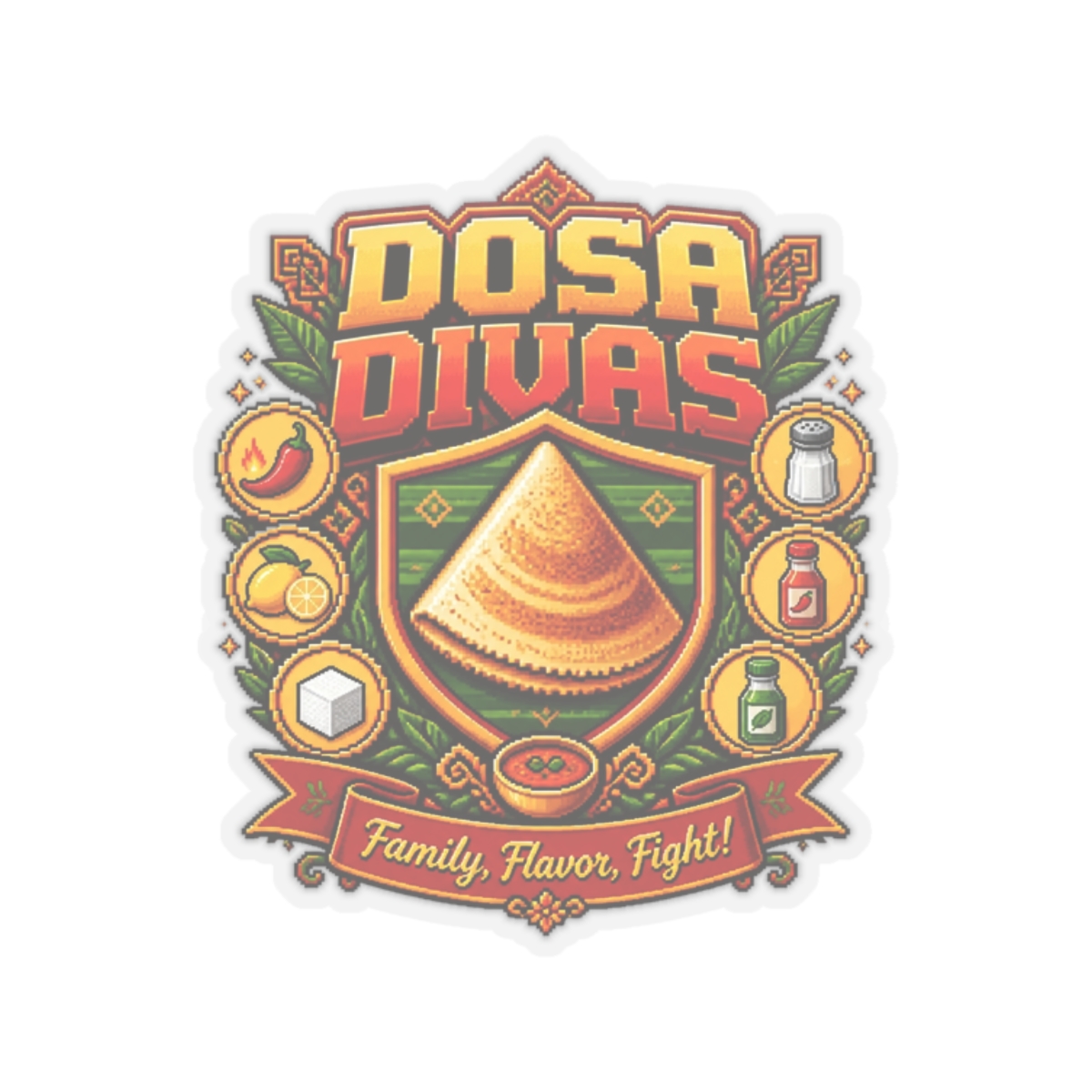 Stickers - Dosa Divas accessories collection